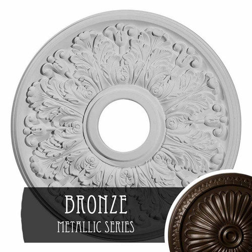 Ekena Millwork Apollo Ceiling Medallion - Primed Polyurethane - CM16APBZS