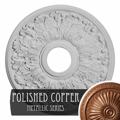 Ekena Millwork Apollo Ceiling Medallion - Primed Polyurethane - CM16APPOS