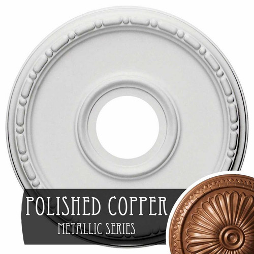 Ekena Millwork Medea Ceiling Medallion - Primed Polyurethane - CM16MEPOS