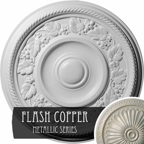 Ekena Millwork Tyrone Ceiling Medallion - Primed Polyurethane - CM16TYFCS