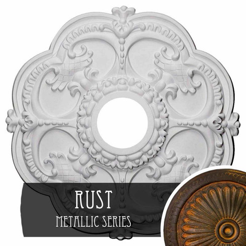 Ekena Millwork Rotherham Ceiling Medallion - Primed Polyurethane - CM17RORUS