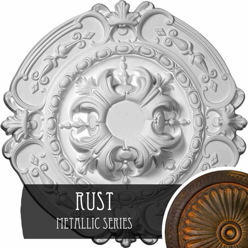 Ekena Millwork Southampton Ceiling Medallion - Primed Polyurethane - CM17SORUS