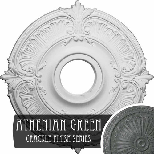 Ekena Millwork Attica Ceiling Medallion - Primed Polyurethane - CM18ATAGC