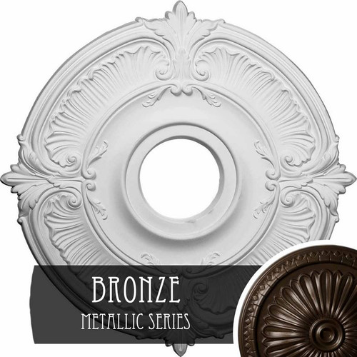 Ekena Millwork Attica Ceiling Medallion - Primed Polyurethane - CM18ATBZS