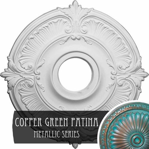 Ekena Millwork Attica Ceiling Medallion - Primed Polyurethane - CM18ATCGS