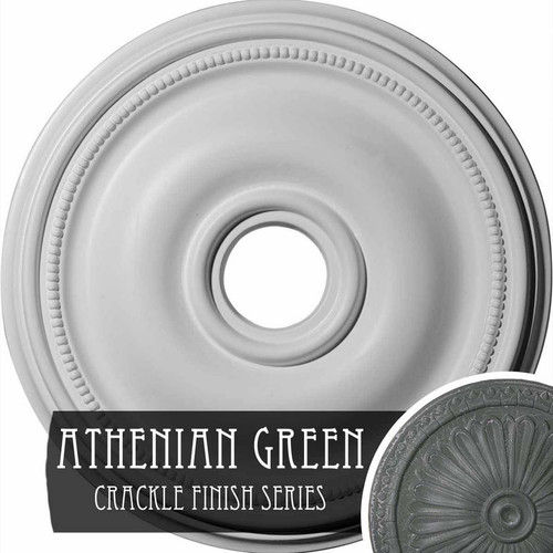 Ekena Millwork Bradford Ceiling Medallion - Primed Polyurethane - CM18BRAGC