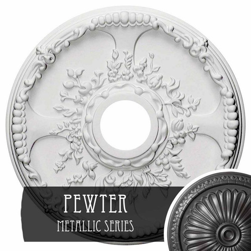 Ekena Millwork Antioch Ceiling Medallion - Primed Polyurethane - CM18SEPES