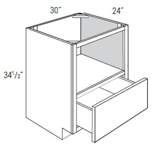 JSI Cabinetry Essex Lunar Kitchen Cabinet - MB30-VEL