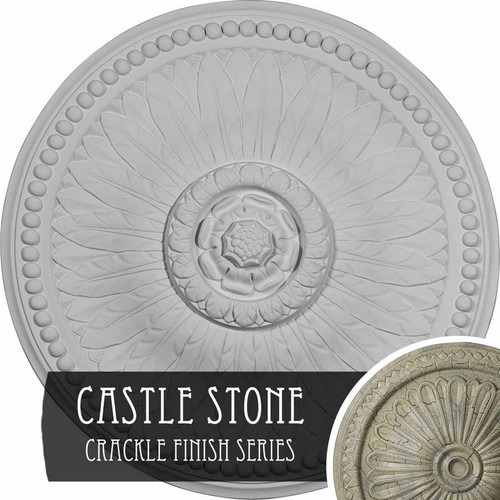 Ekena Millwork Bailey Ceiling Medallion - Primed Polyurethane - CM19BICSC