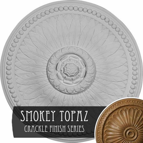 Ekena Millwork Bailey Ceiling Medallion - Primed Polyurethane - CM19BISTC