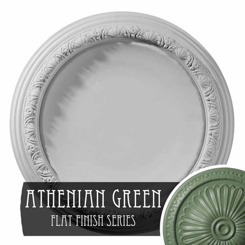 Ekena Millwork Carlsbad Ceiling Medallion - Primed Polyurethane - CM19CAAGF