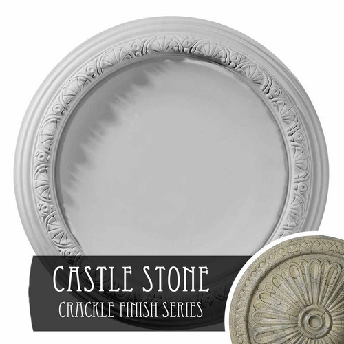 Ekena Millwork Carlsbad Ceiling Medallion - Primed Polyurethane - CM19CACSC