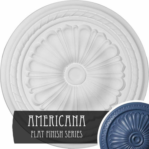 Ekena Millwork Alexa Ceiling Medallion - Primed Polyurethane - CM20ALAMF