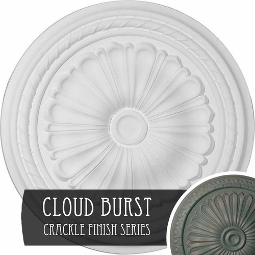 Ekena Millwork Alexa Ceiling Medallion - Primed Polyurethane - CM20ALCBC