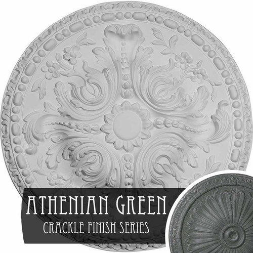 Ekena Millwork Amelia Ceiling Medallion - Primed Polyurethane - CM20AMAGC