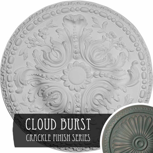 Ekena Millwork Amelia Ceiling Medallion - Primed Polyurethane - CM20AMCBC