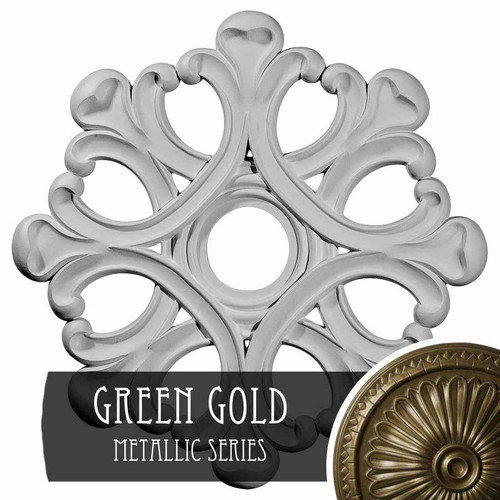 Ekena Millwork Angel Ceiling Medallion - Primed Polyurethane - CM20ANGGS