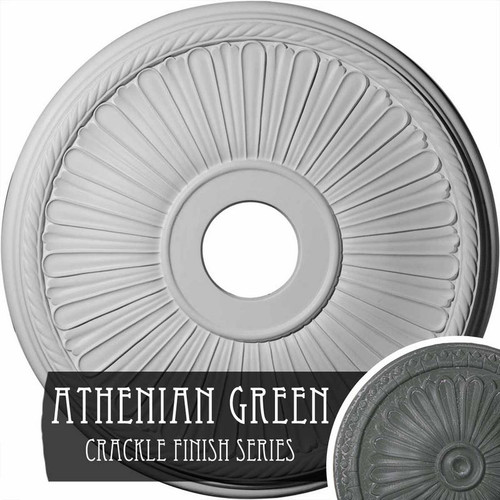 Ekena Millwork Berkshire Ceiling Medallion - Primed Polyurethane - CM20BE1AGC