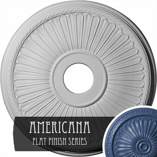 Ekena Millwork Berkshire Ceiling Medallion - Primed Polyurethane - CM20BE1AMF