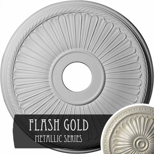 Ekena Millwork Berkshire Ceiling Medallion - Primed Polyurethane - CM20BE1FLS