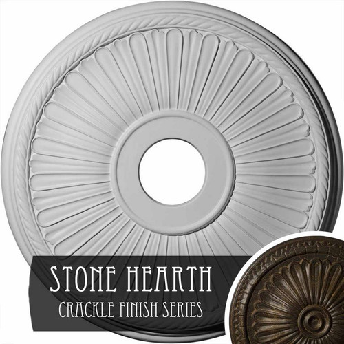 Ekena Millwork Berkshire Ceiling Medallion - Primed Polyurethane - CM20BE1SHC