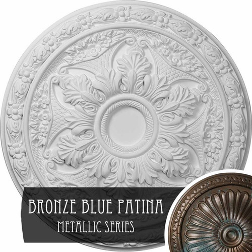 Ekena Millwork Baile Ceiling Medallion - Primed Polyurethane - CM20BLBBS