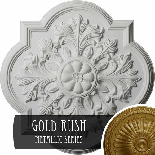 Ekena Millwork Bonetti Ceiling Medallion - Primed Polyurethane - CM20BOGLS
