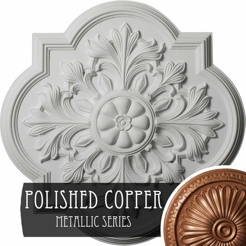 Ekena Millwork Bonetti Ceiling Medallion - Primed Polyurethane - CM20BOPOS