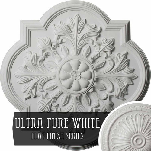 Ekena Millwork Bonetti Ceiling Medallion - Primed Polyurethane - CM20BOUWF