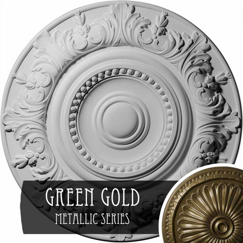 Ekena Millwork Biddix Ceiling Medallion - Primed Polyurethane - CM20BXGGS