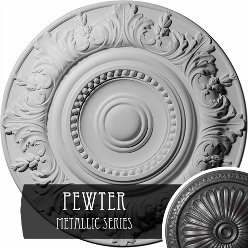 Ekena Millwork Biddix Ceiling Medallion - Primed Polyurethane - CM20BXPES