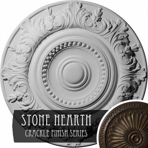 Ekena Millwork Biddix Ceiling Medallion - Primed Polyurethane - CM20BXSHC