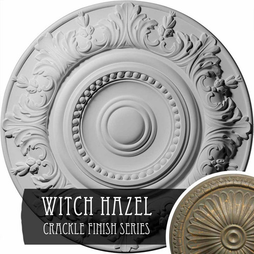 Ekena Millwork Biddix Ceiling Medallion - Primed Polyurethane - CM20BXWHC