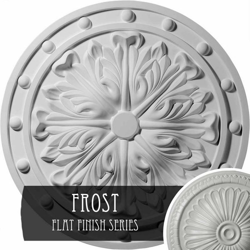 Ekena Millwork Foster Acanthus Leaf Ceiling Medallion - Primed Polyurethane - CM20FOFRF