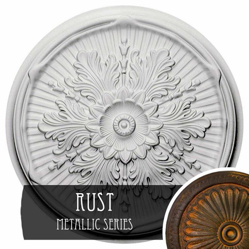 Ekena Millwork Luton Ceiling Medallion - Primed Polyurethane - CM21LURUS
