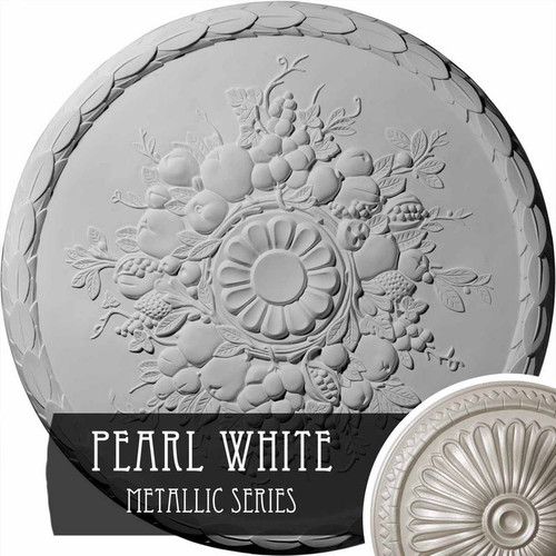 Ekena Millwork Anthony Harvest Ceiling Medallion - Primed Polyurethane - CM22ATPWS