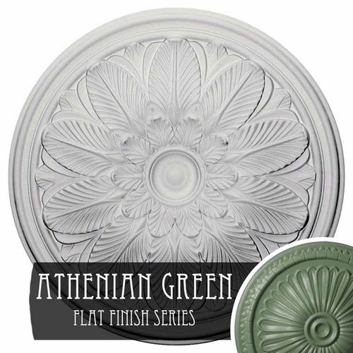 Ekena Millwork Bordeaux Ceiling Medallion - Primed Polyurethane - CM22BOAGF