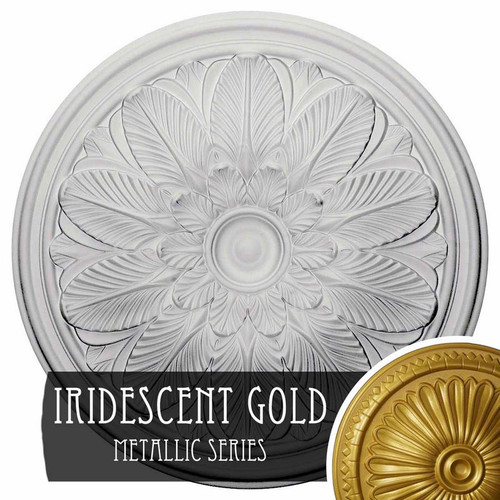 Ekena Millwork Bordeaux Ceiling Medallion - Primed Polyurethane - CM22BOIGS