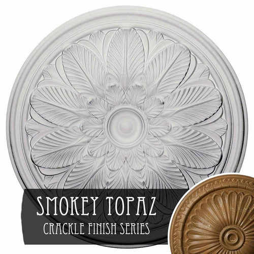 Ekena Millwork Bordeaux Ceiling Medallion - Primed Polyurethane - CM22BOSTC