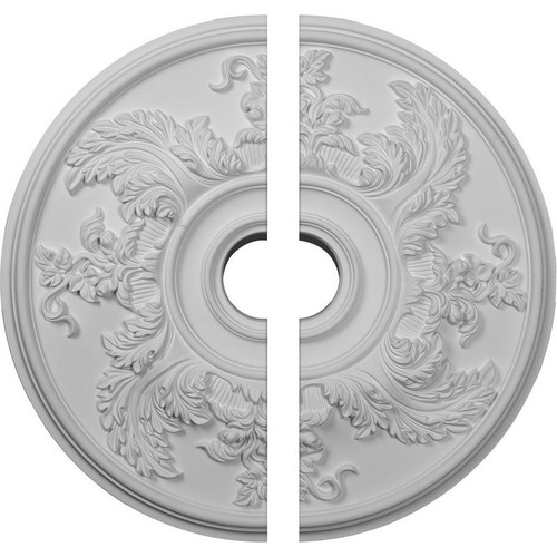 Ekena Millwork Acanthus Twist Ceiling Medallion - Primed Polyurethane - CM23AC2