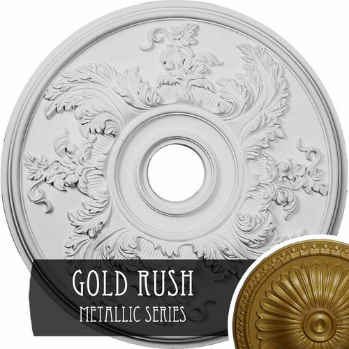 Ekena Millwork Acanthus Twist Ceiling Medallion - Primed Polyurethane - CM23ACGLS