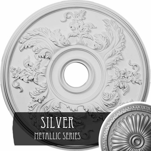 Ekena Millwork Acanthus Twist Ceiling Medallion - Primed Polyurethane - CM23ACSLS