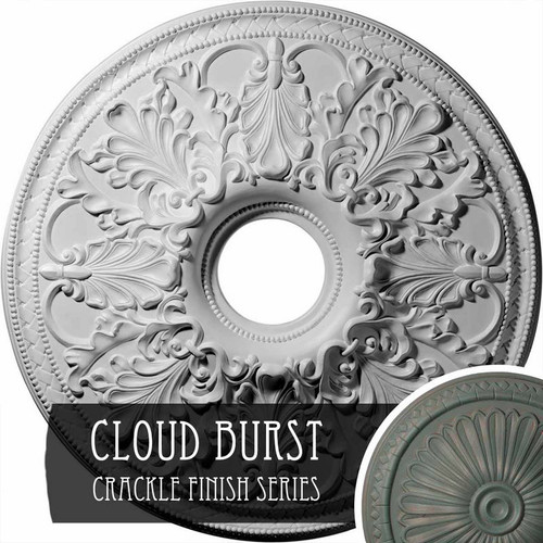 Ekena Millwork Ashley Ceiling Medallion - Primed Polyurethane - CM23ASCBC