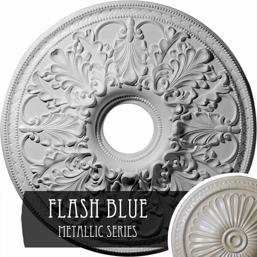 Ekena Millwork Ashley Ceiling Medallion - Primed Polyurethane - CM23ASFBS