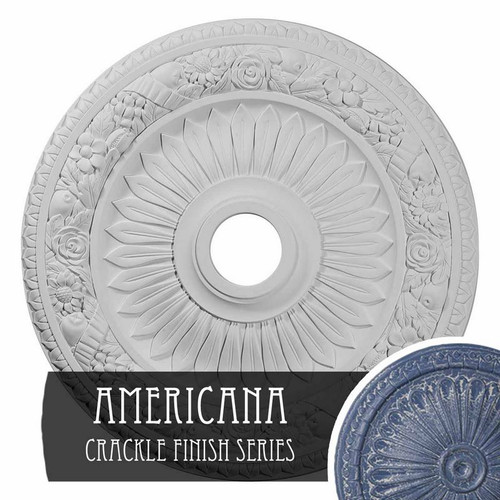 Ekena Millwork Bellona Ceiling Medallion - Primed Polyurethane - CM23BEAMC