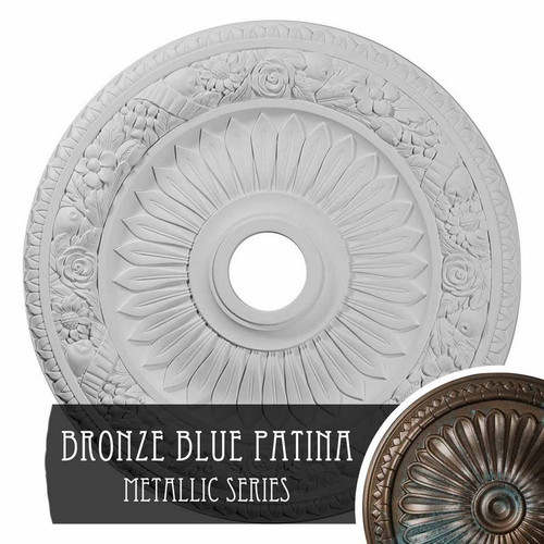 Ekena Millwork Bellona Ceiling Medallion - Primed Polyurethane - CM23BEBBS