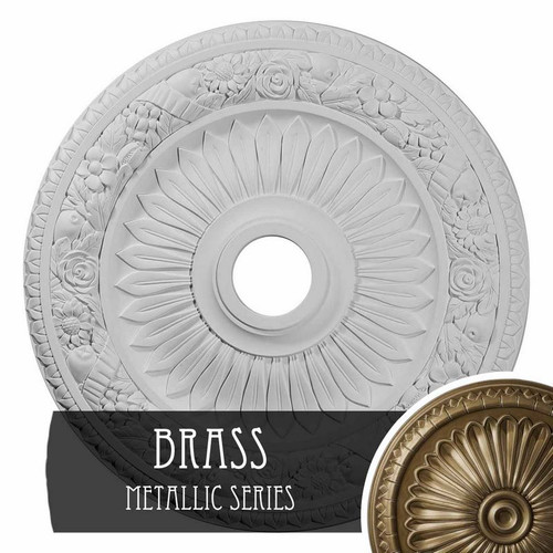 Ekena Millwork Bellona Ceiling Medallion - Primed Polyurethane - CM23BEBRS