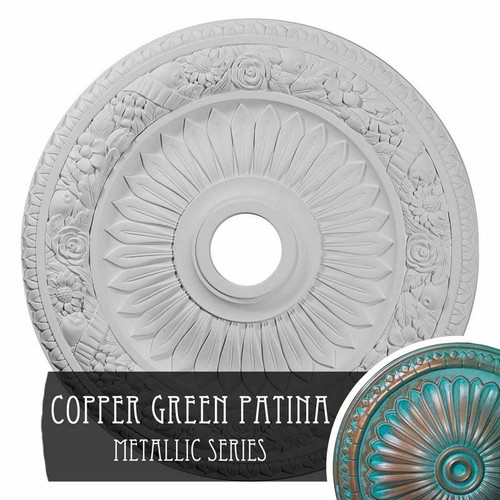 Ekena Millwork Bellona Ceiling Medallion - Primed Polyurethane - CM23BECGS
