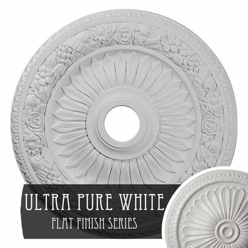 Ekena Millwork Bellona Ceiling Medallion - Primed Polyurethane - CM23BEUWF