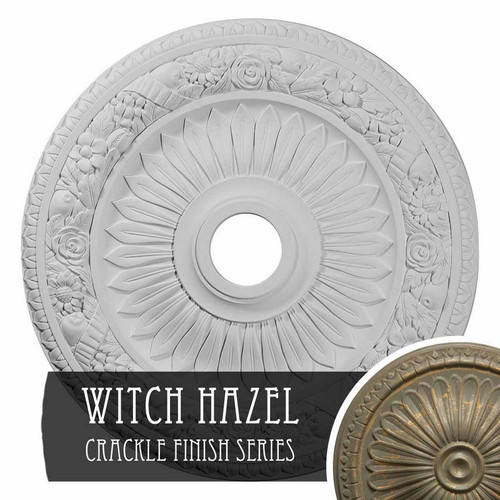 Ekena Millwork Bellona Ceiling Medallion - Primed Polyurethane - CM23BEWHC
